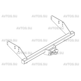 UAZ-08 AVTOS Фаркоп на УАЗ Cargo 2011-, УАЗ Profi 2017- без снятия и подрезки бампера. Тип шара: F. Нагрузки: 2000/100 кг, масса фаркопа 22 кг (электрика в комплекте)