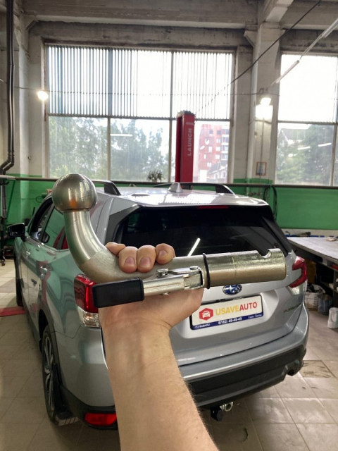 Фаркоп Galia на Subaru Forester — установка в USAVE AUTO