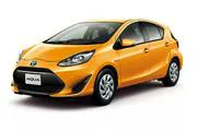 Авточехол для Toyota Aqua (правый руль) рестайлинг (2014+)