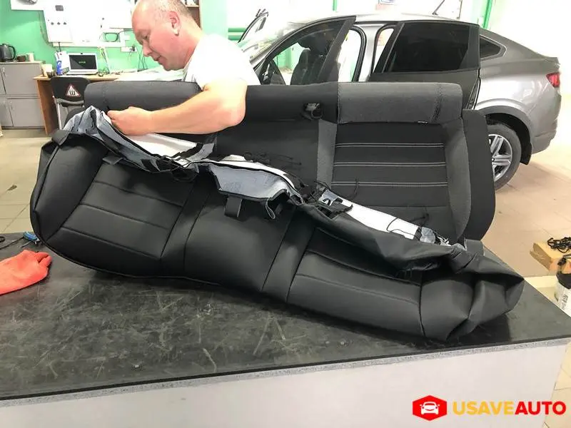 Установка чехлов Автопилот на Renault Arkana Установка чехлов Автопилот на Renault Arkana