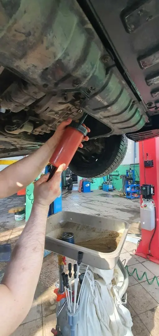 Замена масла на Kia Rio Замена масла на Kia Rio