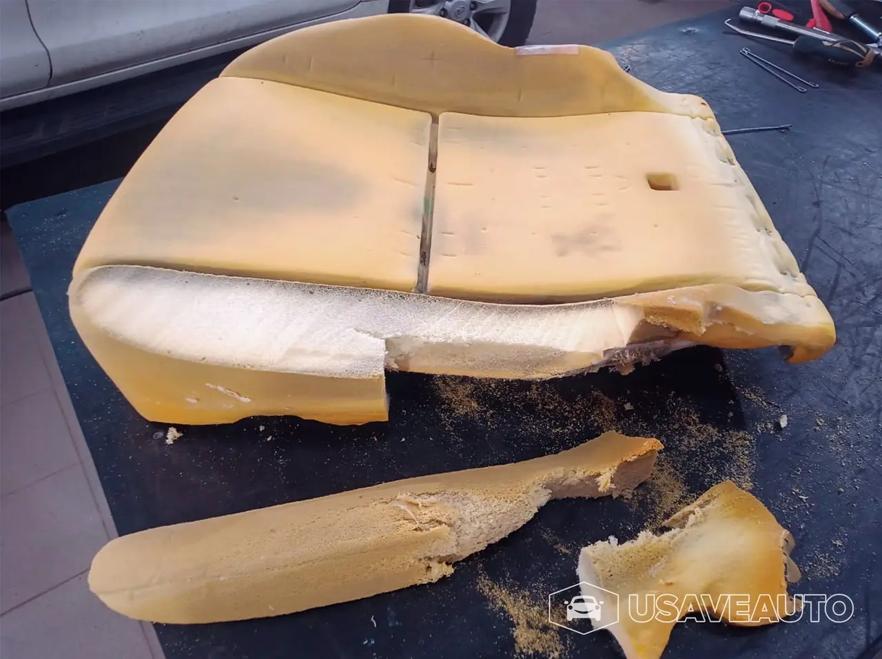 Ремонт сидений автомобиля Ремонт сидений автомобиля