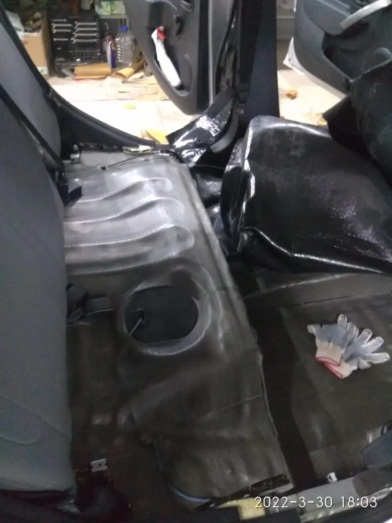 Шумоизоляция Renault Logan