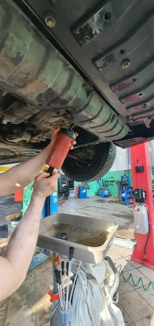 Замена масла на Kia Rio Замена масла на Kia Rio