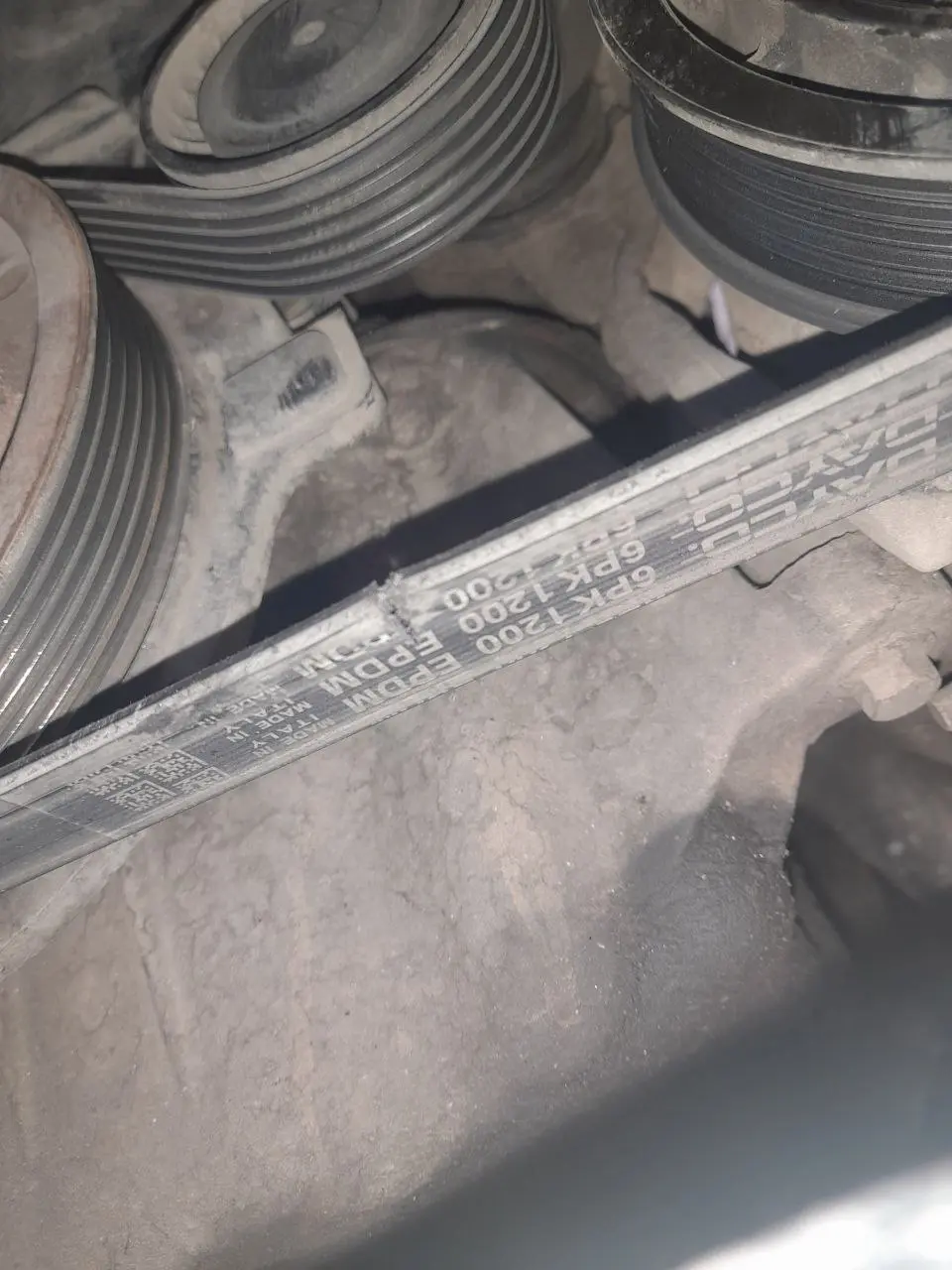 Диагностика приводного ремня