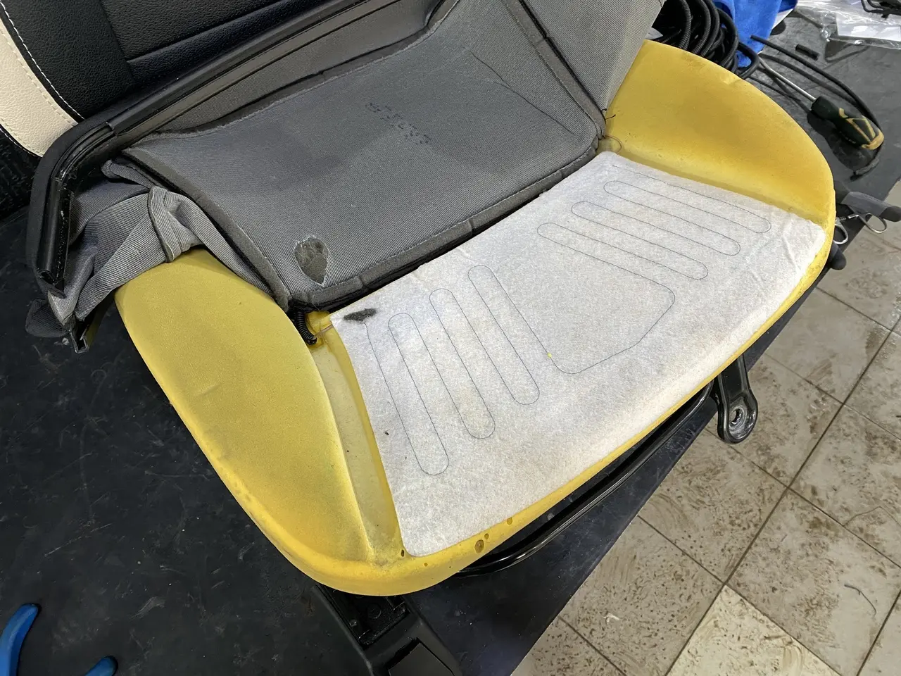 Поломка подогрева сидения Поломка подогрева сидения