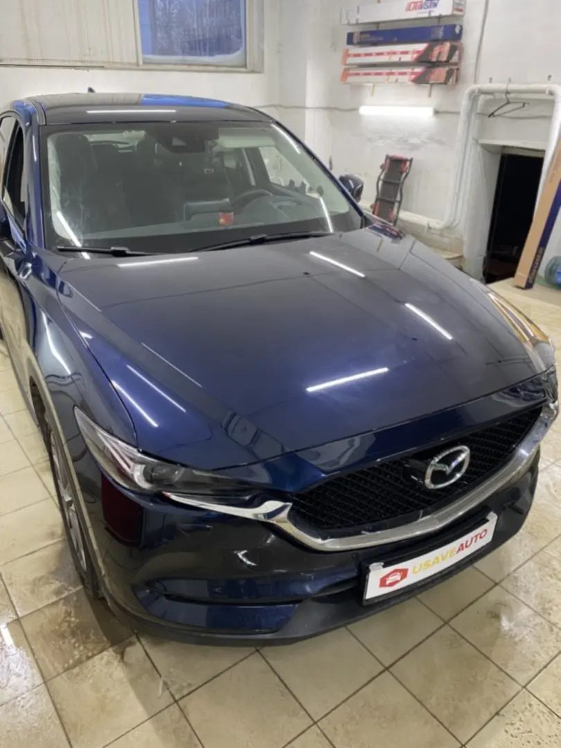 Оклейка  Mazda CX 5 зона атаки 