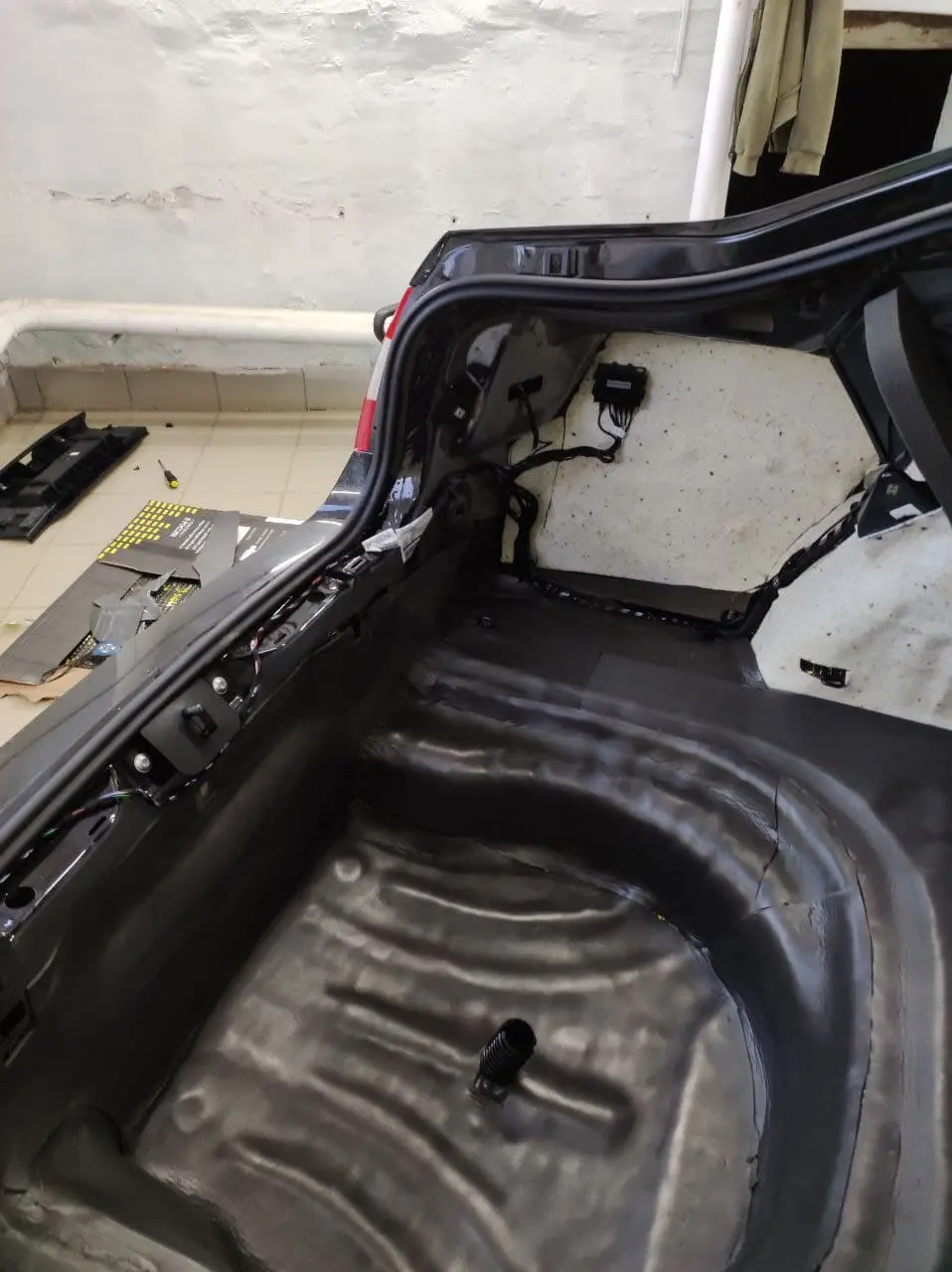 Шумоизоляция багажного отделения