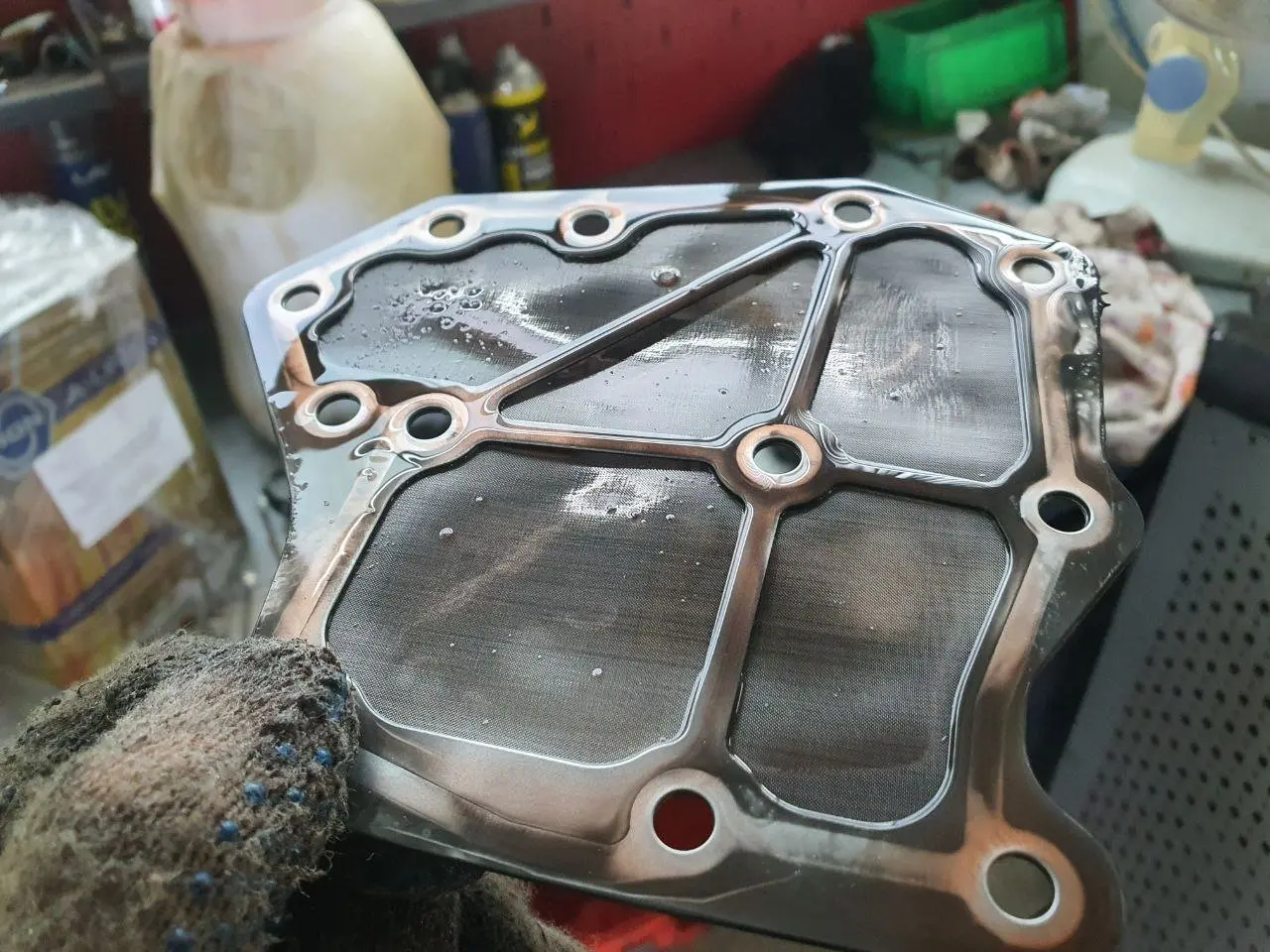 Nissan Tiida замена масла в АКПП Nissan Tiida замена масла в АКПП