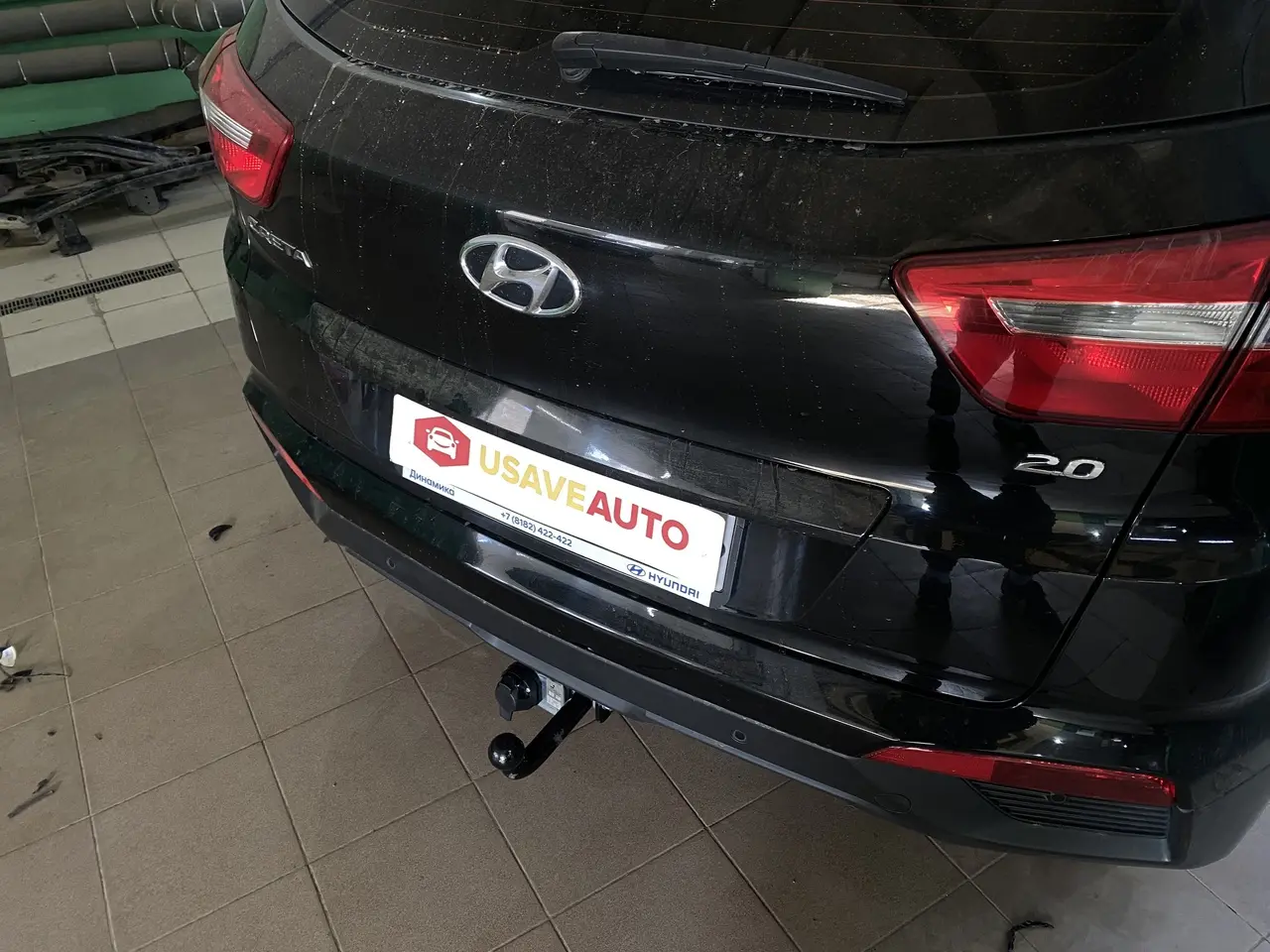 Фаркоп Лидер-Плюс на Hyundai Creta