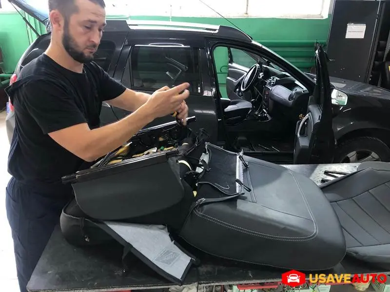 Установка чехлов Автопилот на Renault Duster