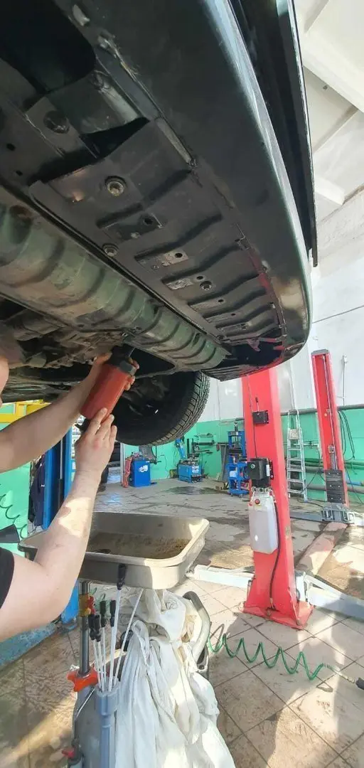 Замена масла на Kia Rio Замена масла на Kia Rio