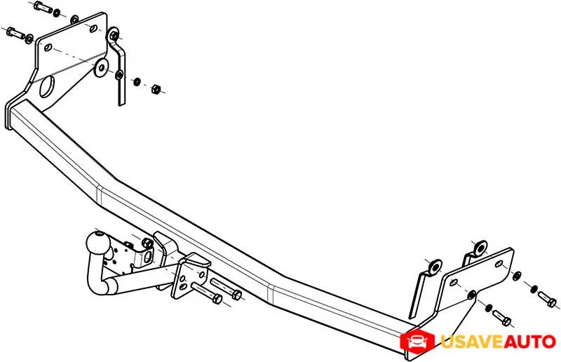 AVTOS Фаркоп Ford Focus I универсал 1998-2004