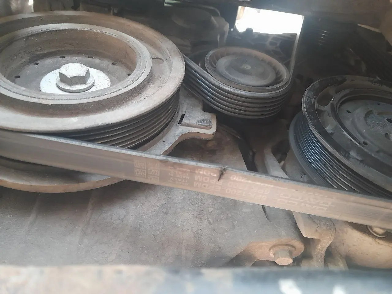 Диагностика приводного ремня