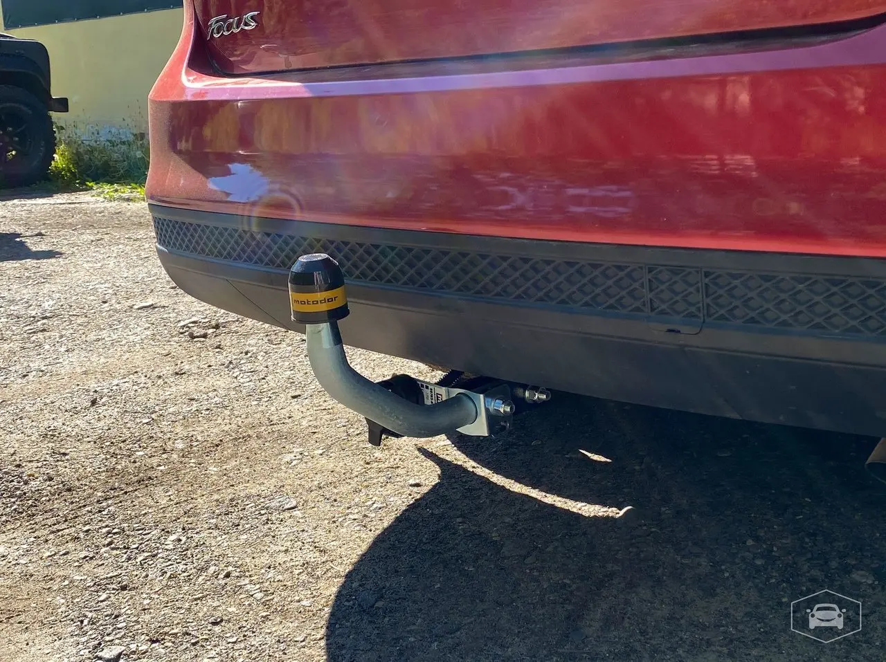 Установили фаркоп на Ford Focus Установили фаркоп на Ford Focus