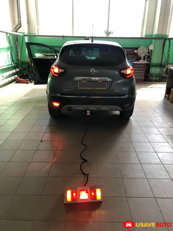 Установка фаркопа на Renault KAPTUR