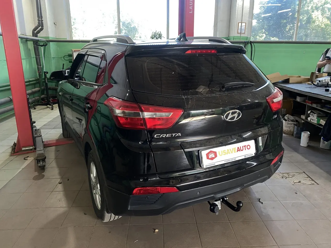 Фаркоп Лидер-Плюс на Hyundai Creta