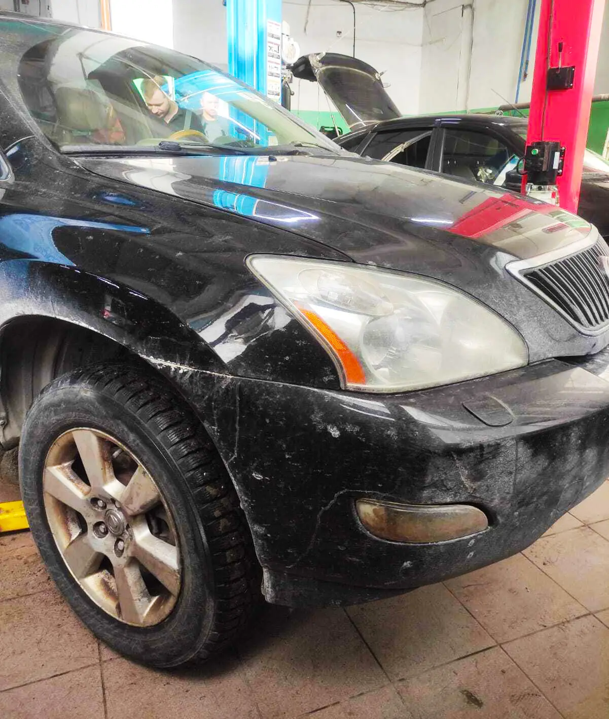 Замена шруса на Lexus RX350