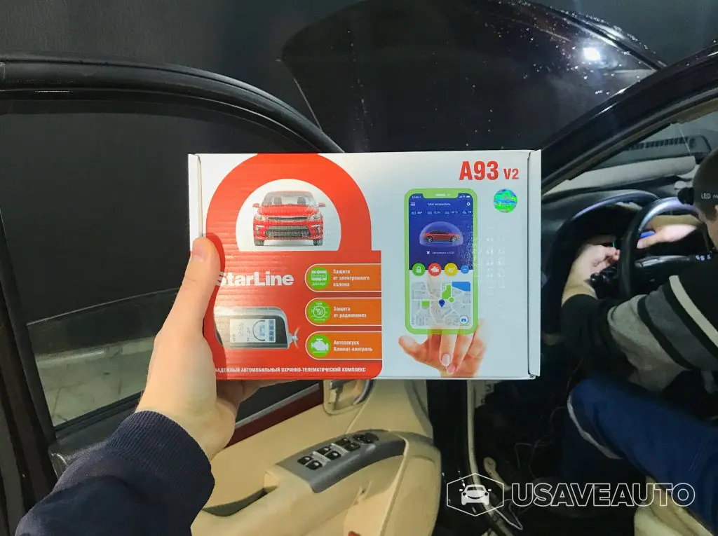 Установка сигнализации с автозапуском