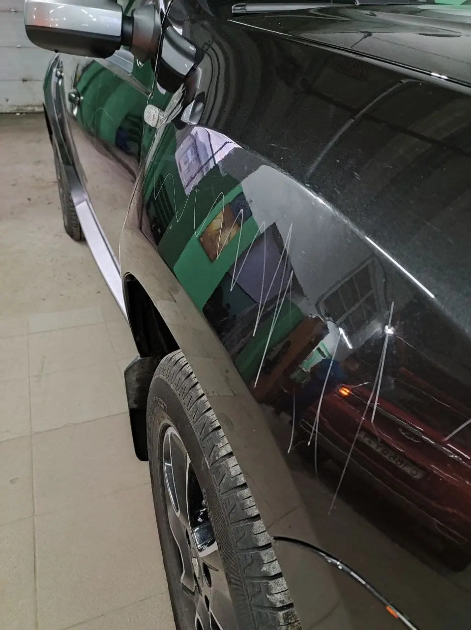 Полировка кузова Renault Duster