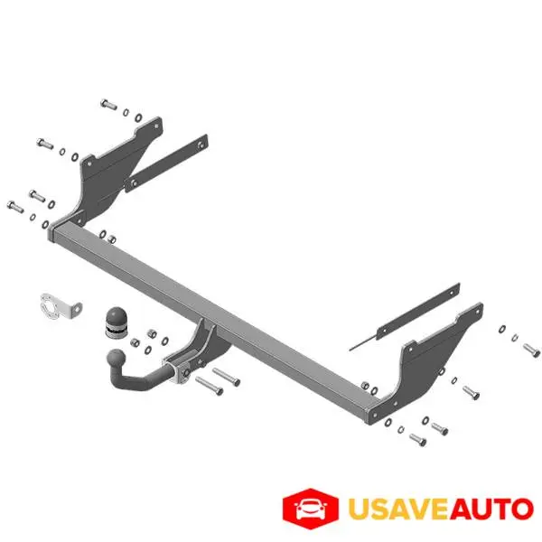 MOTODOR Фаркоп с оцинкованным шаром Ford Focus III универсал 2011-2019 без выреза в бампере 