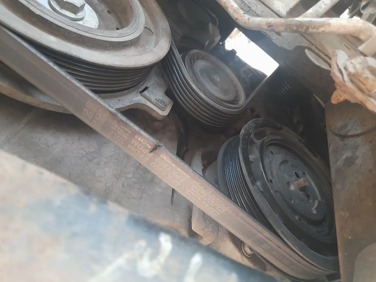 Диагностика приводного ремня