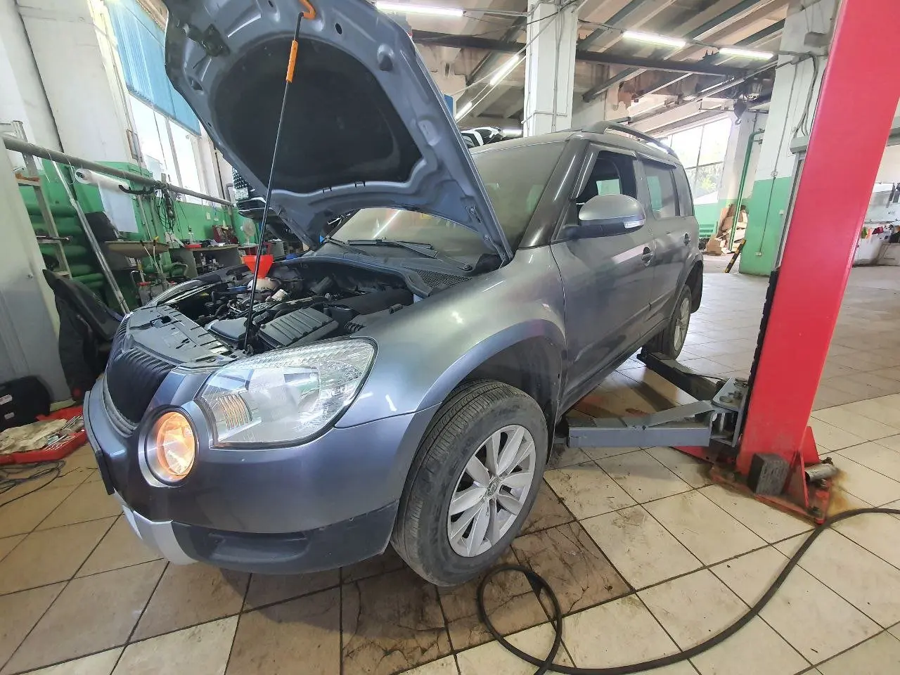 Замена ремня ГРМ на Skoda Yeti