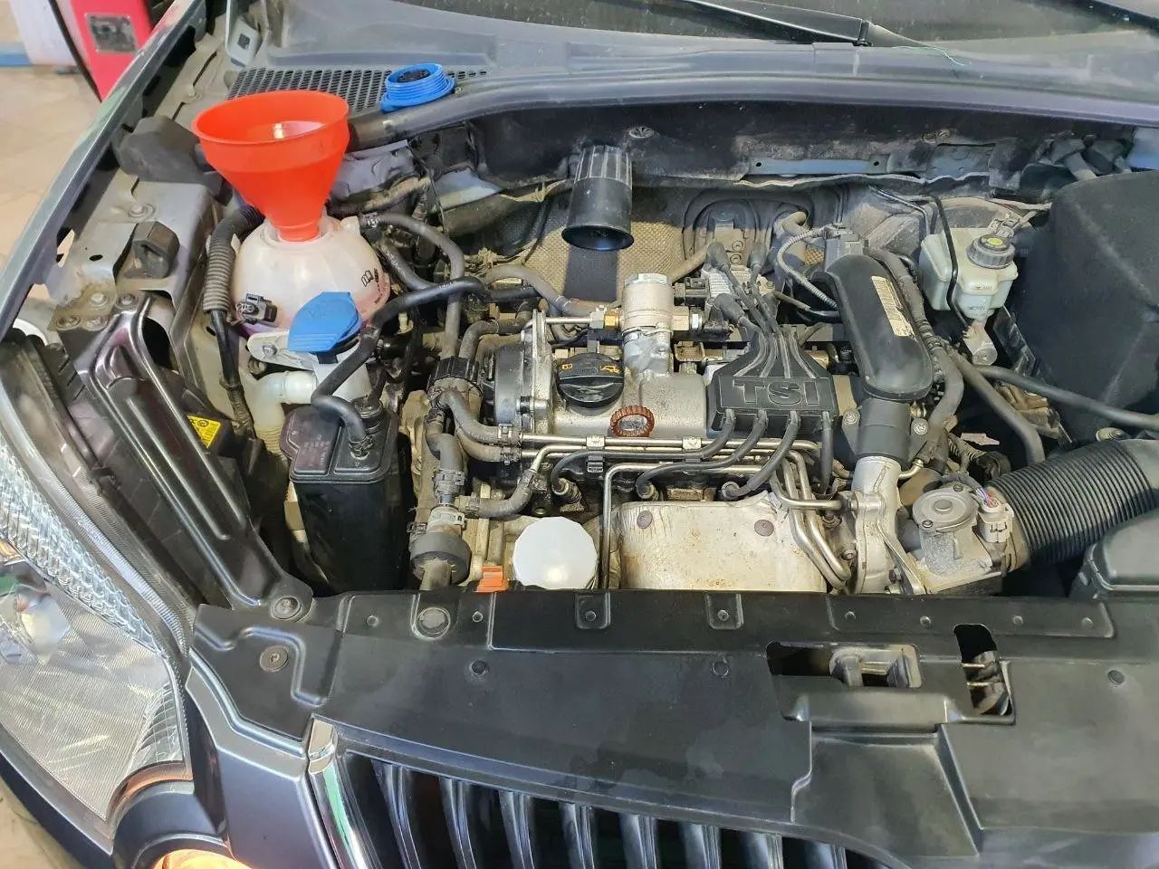 Замена ремня ГРМ на Skoda Yeti