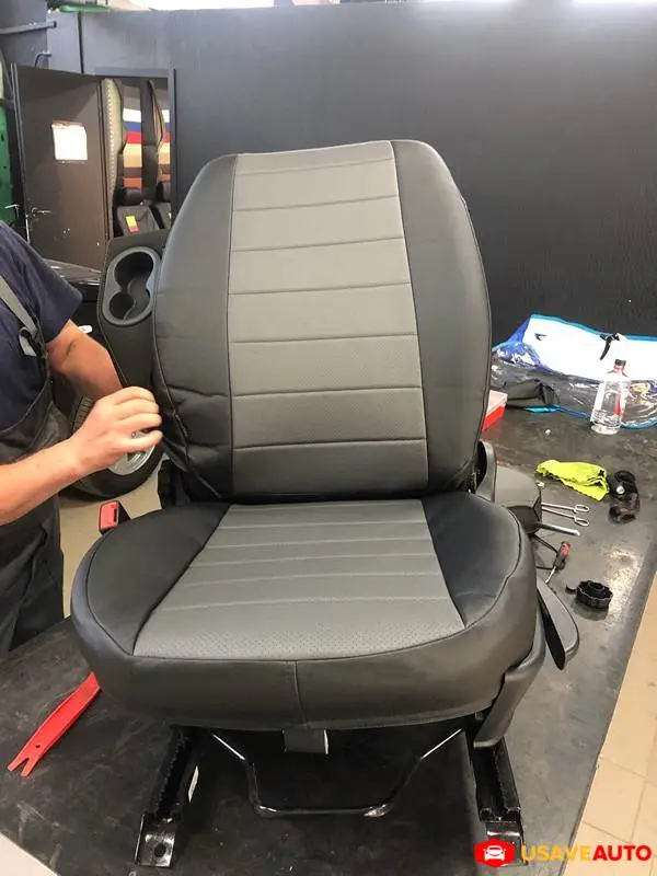 Установка чехлов Автопилот на Chevrolet Niva Установка чехлов Автопилот на Chevrolet Niva