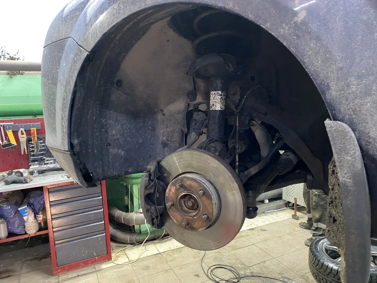 Заклинивание суппорта тормозной системы