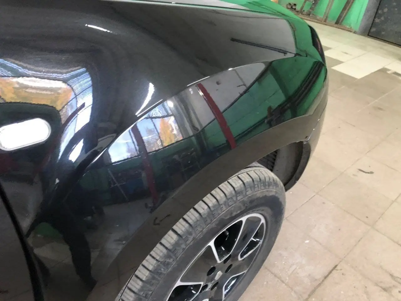 Полировка кузова Renault Duster