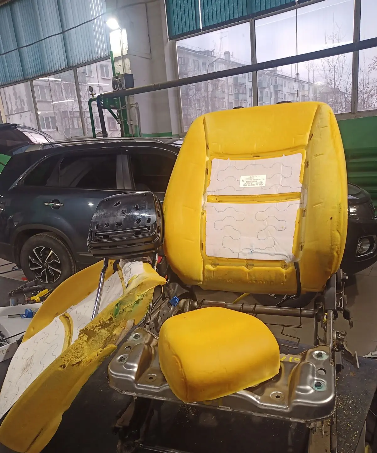 Ремонт сидений автомобиля Ремонт сидений автомобиля