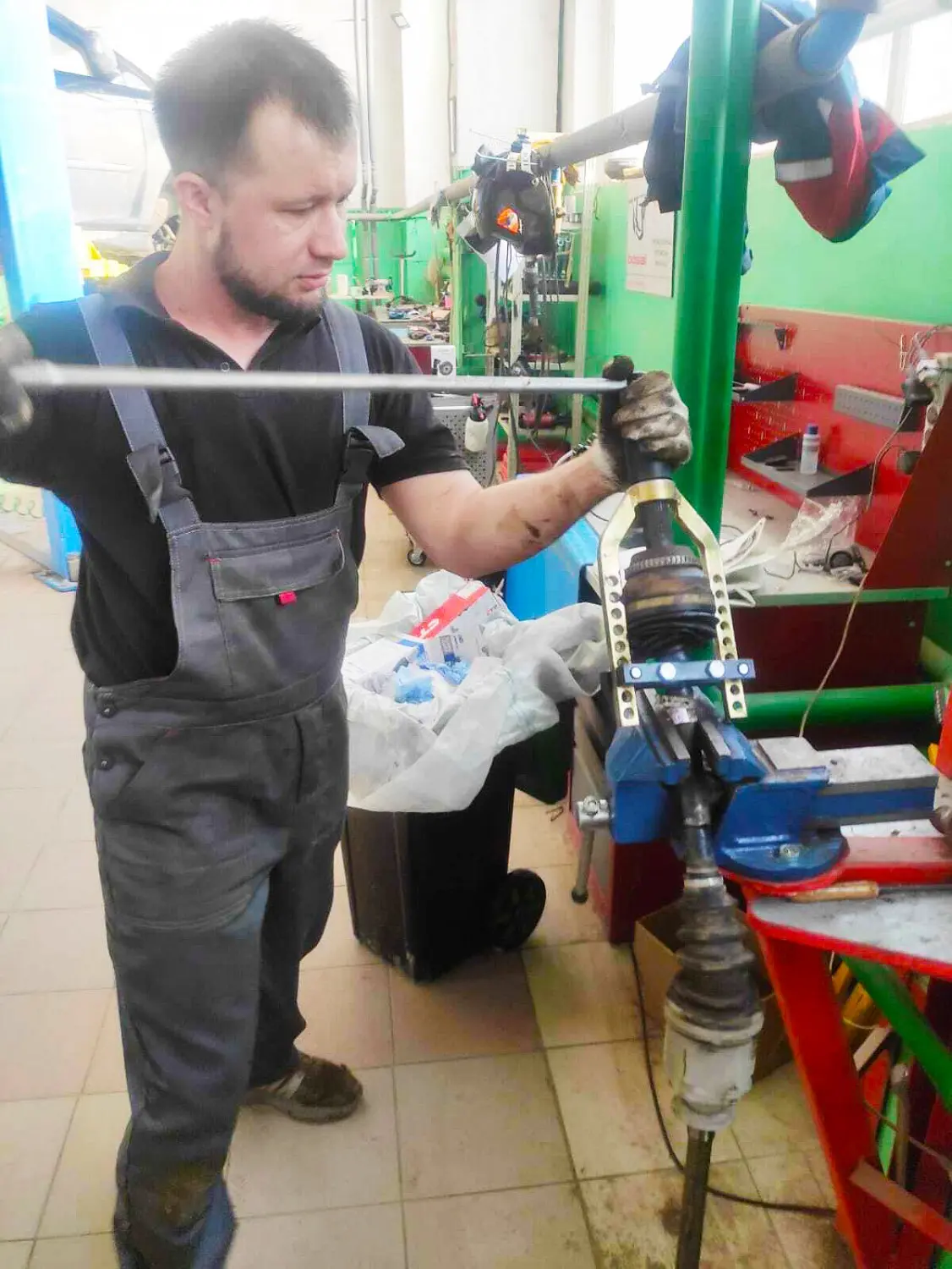 Замена шруса на Lexus RX350