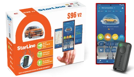 Сигнализация с автозапуском StarLine S96 v2 LTE GPS
