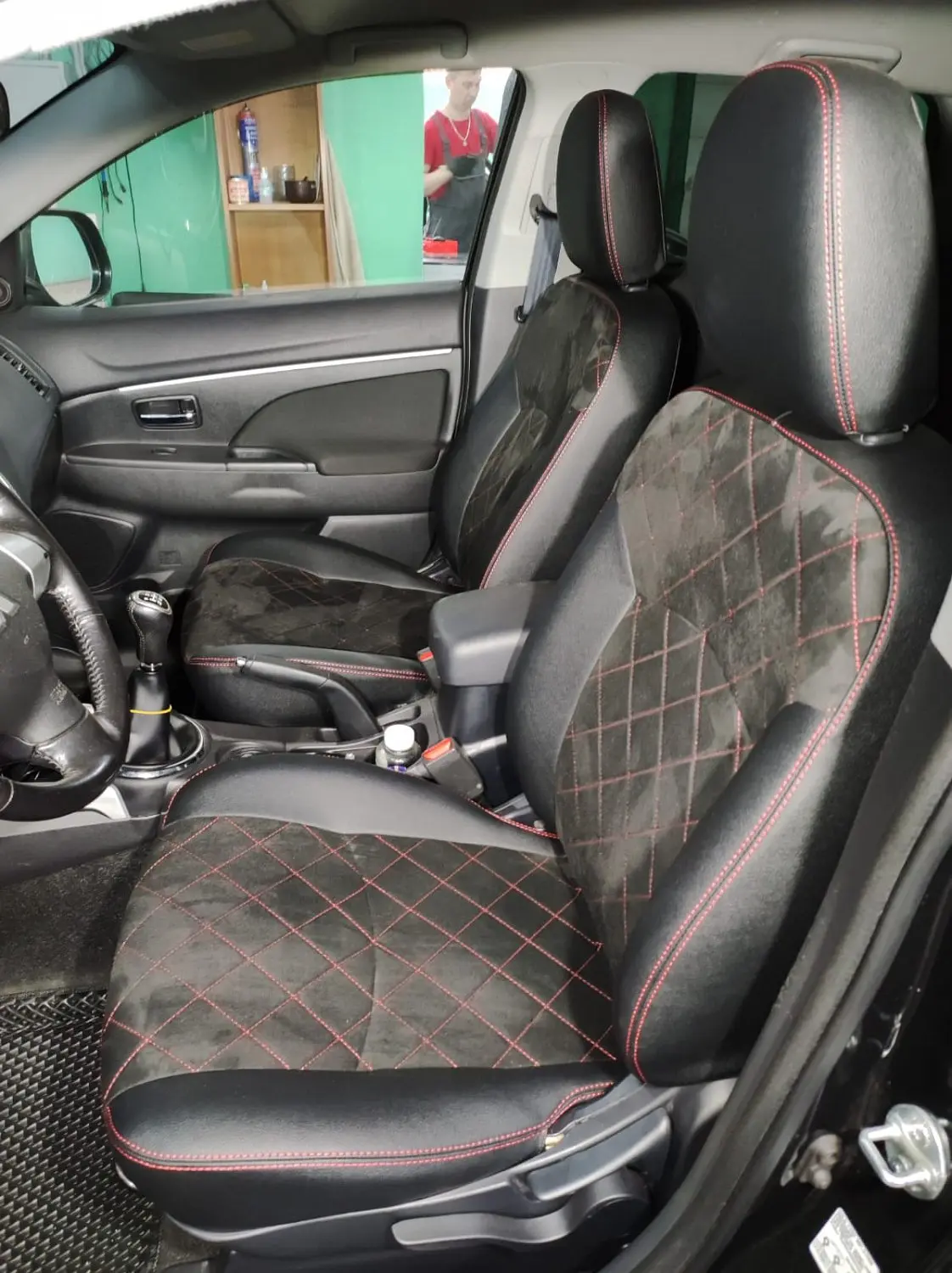 Чехлы ИНТЕР на Mitsubishi ASX