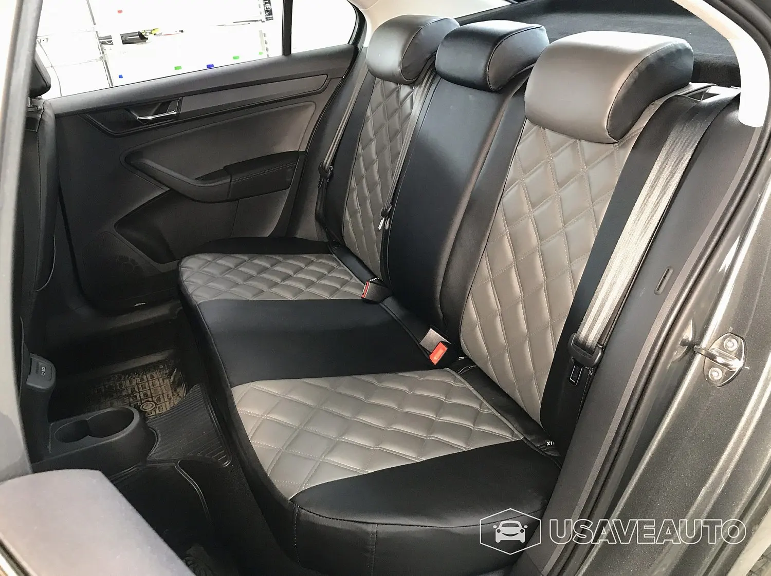 Установка чехлов B&M на Skoda Rapid 2021 Установка чехлов B&M на Skoda Rapid 2021