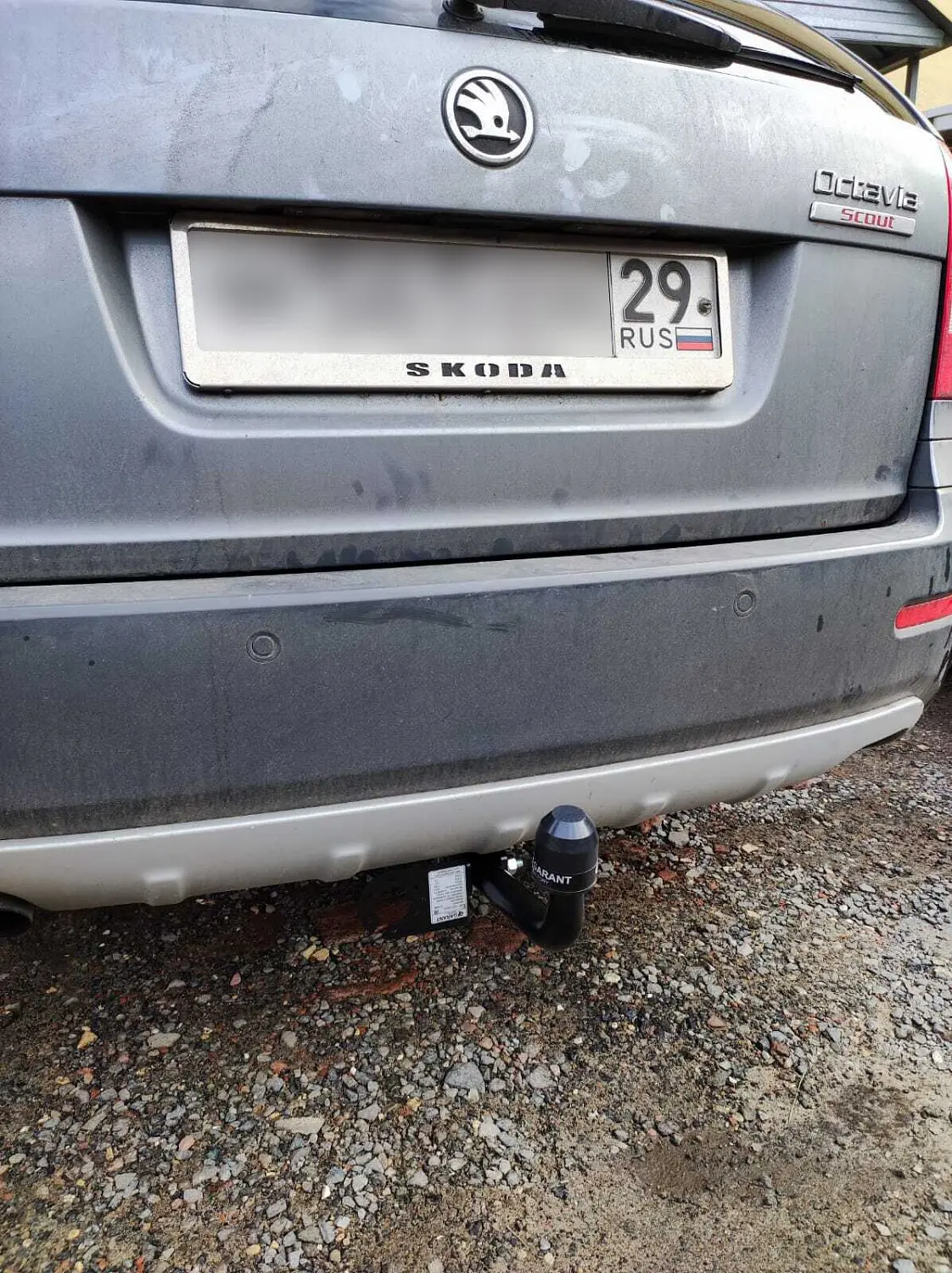 Фаркоп GARANT на Skoda Octavia II G-S046 Фаркоп GARANT на Skoda Octavia II G-S046