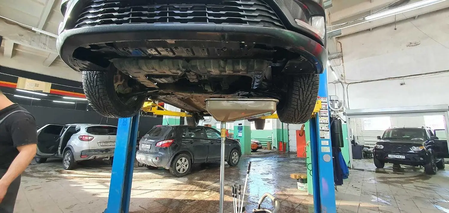 Замена масла на Kia Rio Замена масла на Kia Rio