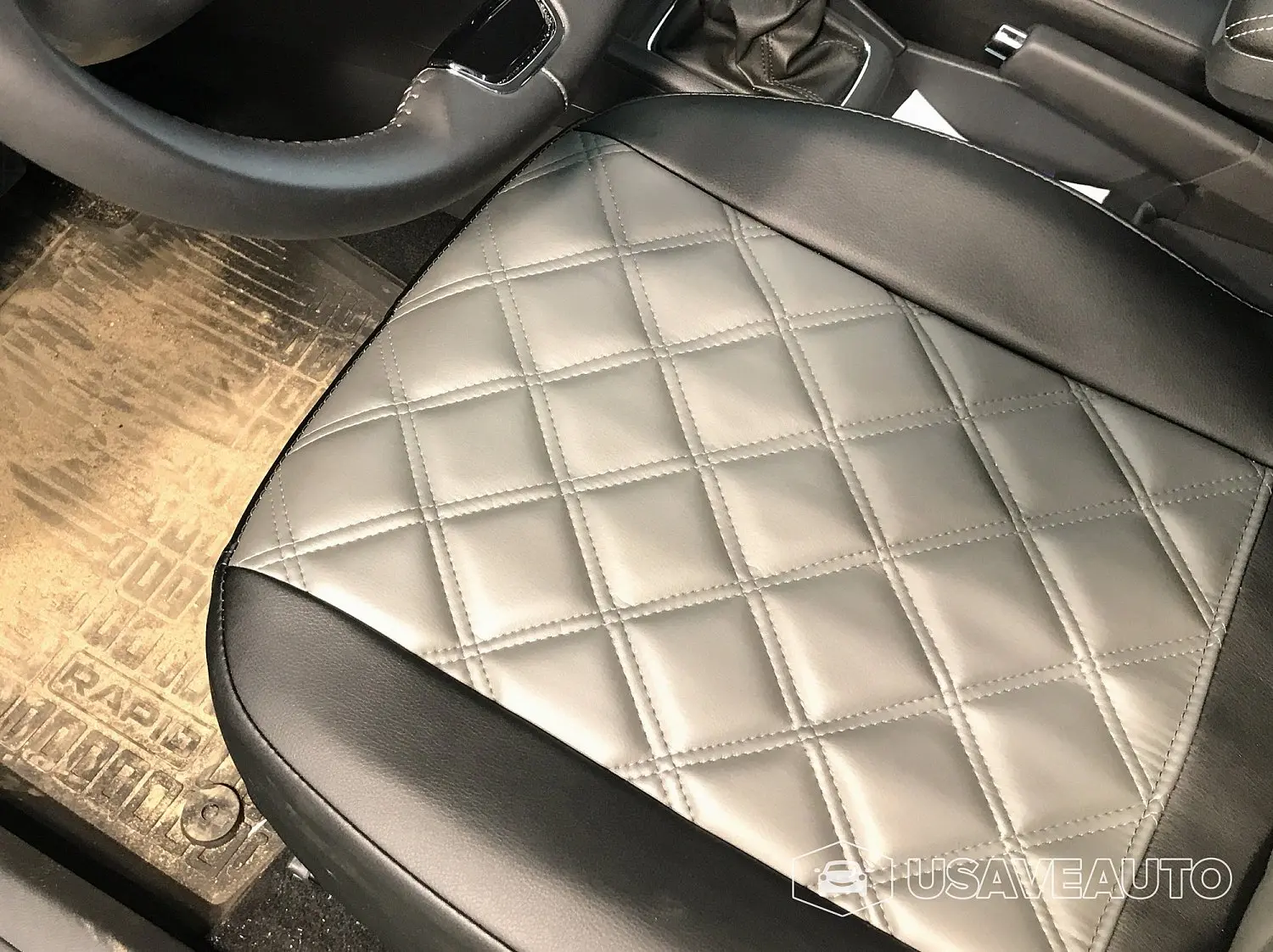 Установка чехлов B&M на Skoda Rapid 2021 Установка чехлов B&M на Skoda Rapid 2021