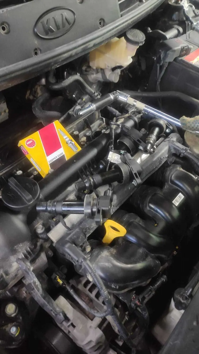 Замена свечей зажигания