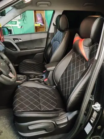 INTER Чехлы каркасные Hyundai Solaris (1nd) 2011-2016 Седан Хетчбэк