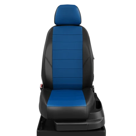 AVTOLIDER1 Авточехлы для Citroen C-elysee с 2013-н.в. седан Задние спинка и сиденье единые. Задние подголовники горбы