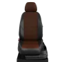 AVTOLIDER1 Авточехлы для Honda Civic 8 с 2006-2011г. седан Задняя спинка 40 на 60, сиденье единое, передний подлокотник, задний подлокотник (молния), 2 надкрыльника, 5-подголовников