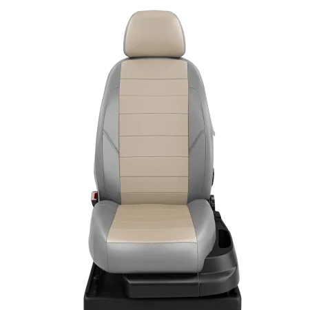 AVTOLIDER1 Авточехлы для Datsun Ondo с 2014-н.в. седан Задние спинка и сиденье 40 на 60, 5-подголовников  (БЕЗ AIR-Bag передние сиденья)